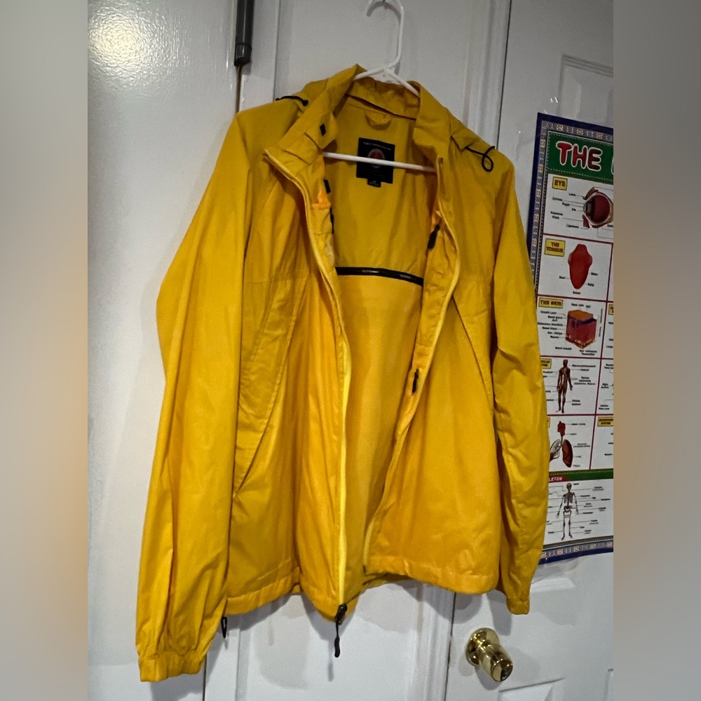 Tex yellow rain coat mint condition